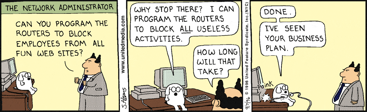 Dilbert Cartoon